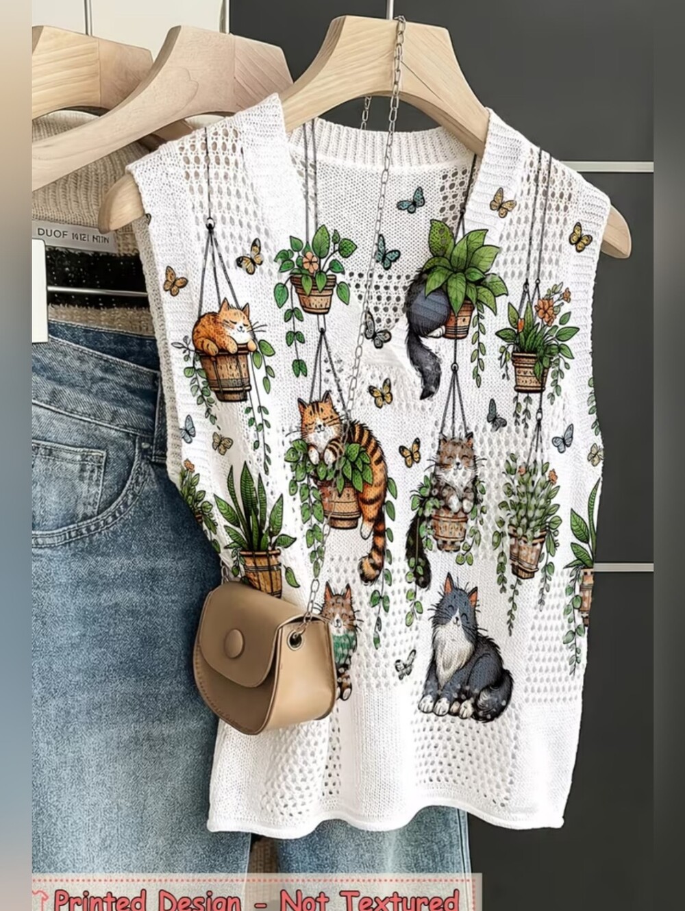 Artist designed lightweight sweater vests, Pt.2 ***need to be ordered**
